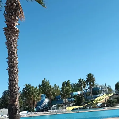 Mobilhome Dans Campingplatz *